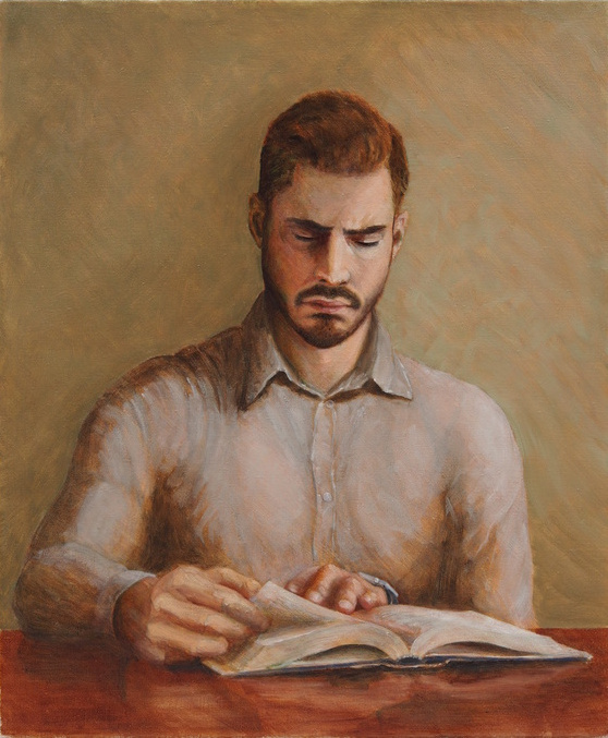 Painting 'The paper book'